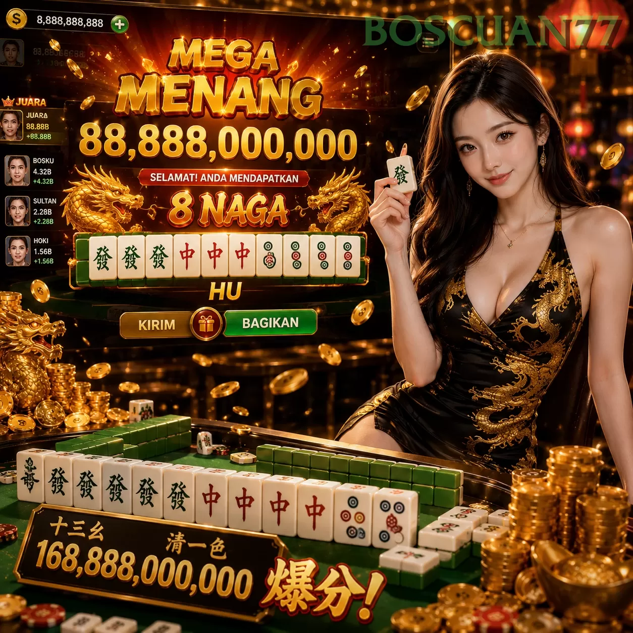 Main boscuan77bos138q Menang Jackpot Besar